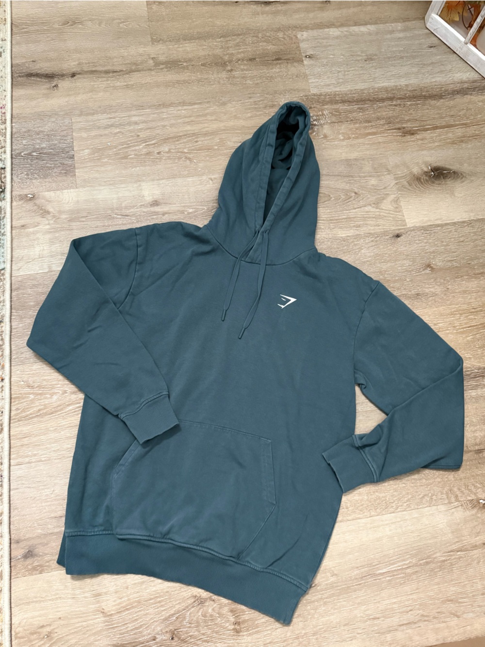 Gymshark Teal Hooded Sweatshirt